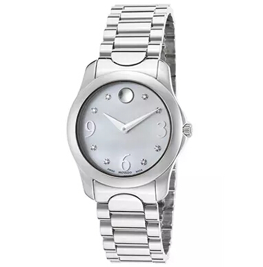 Movado 摩凡陀 Moda 系列女士石英钻表 $449.99（约2869元）