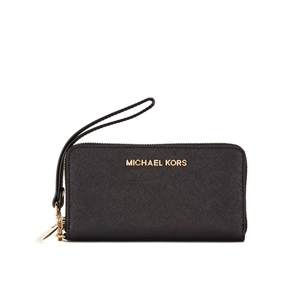 ICHAEL Michael Kors 经典 Jet Set 黑色全拉链钱包额外9折 £63（约583元）