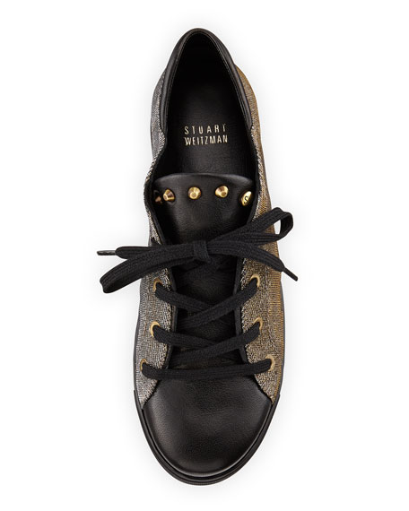 Stuart Weitzman 女款系带时尚拼接运动鞋 入手$131.2(约848元)