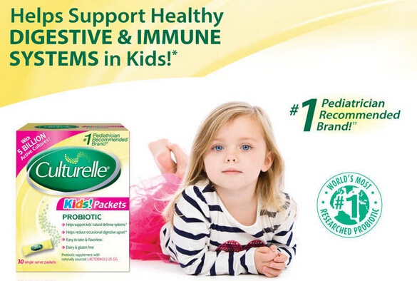 Culturelle Probiotics for Kids！儿童益生菌 30袋装 $22.39(约145元)
