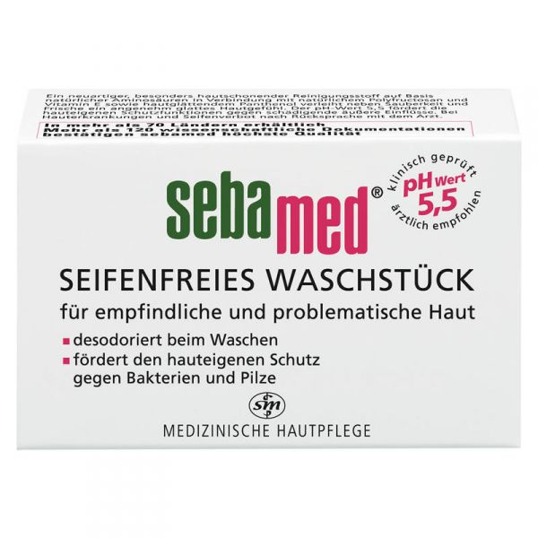 【免邮中国】Sebamed 施巴抗敏感祛痘洁肤皂 绿皂 50g €1.15（约9元）