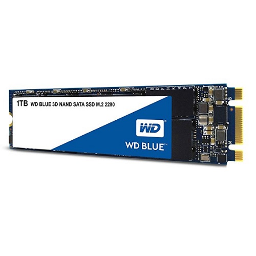 史低价！【美亚自营】Western Digital 西部数据 Blue 3D NAND M.2 2280 1TB 固态硬盘 $159.99（约1095元）