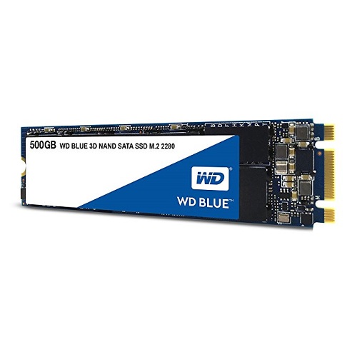 降价！【美亚自营】Western Digital 西部数据 Blue 3D NAND M.2 2280 500GB PC SSD $89.99（约616元）