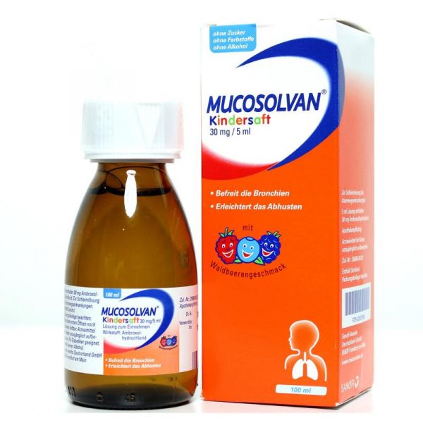 【凑单品】Mucosolvan 沐舒坦儿童糖浆 30mg/5ml 100ml €3.49（约27元）