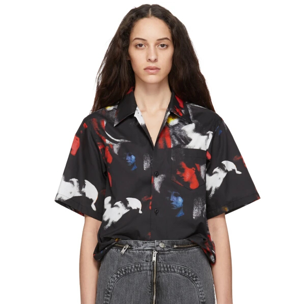 MISBHV Black Warszawa 1960 Shirt 女士印花衬衫 $325（约2183元）