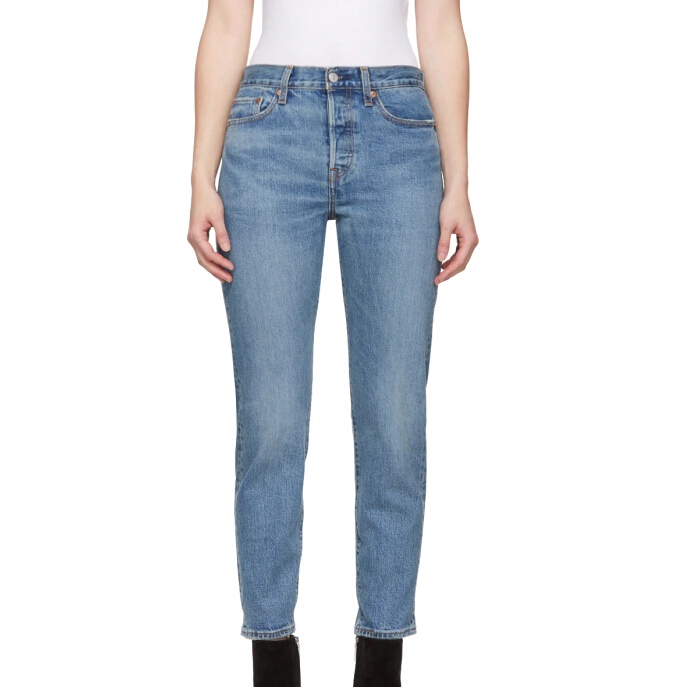 Levi's Indigo Wedgie Icon Fit Jeans 蓝色牛仔裤 $95（约638元）