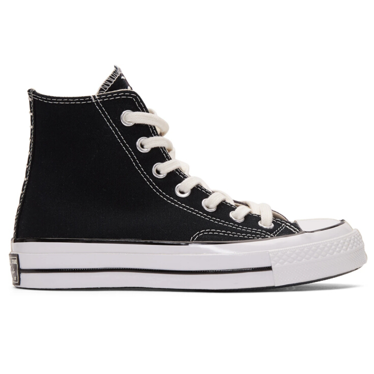 Converse Black Restructured Chuck 70 女士高帮帆布鞋 $110（约735元）