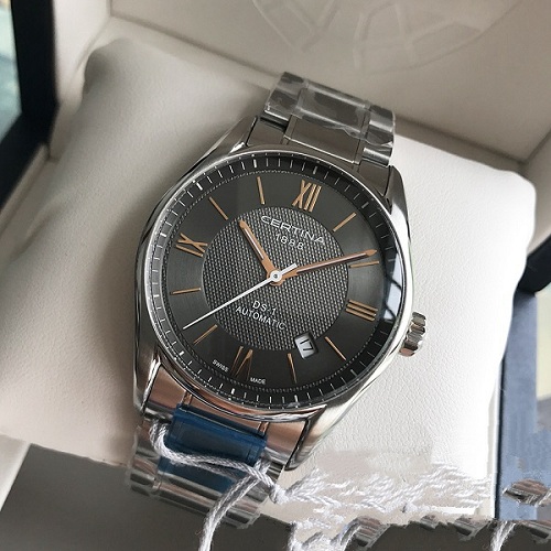 Certina 雪铁纳 DS 1 喜马拉雅系列 银黑色男士自动机械腕表 C006-407-11-088-01 $265（约1777元）