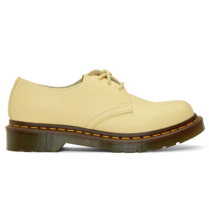 Dr. Martens Yellow 1461 Derbys 女士德比鞋 $120（约807元）