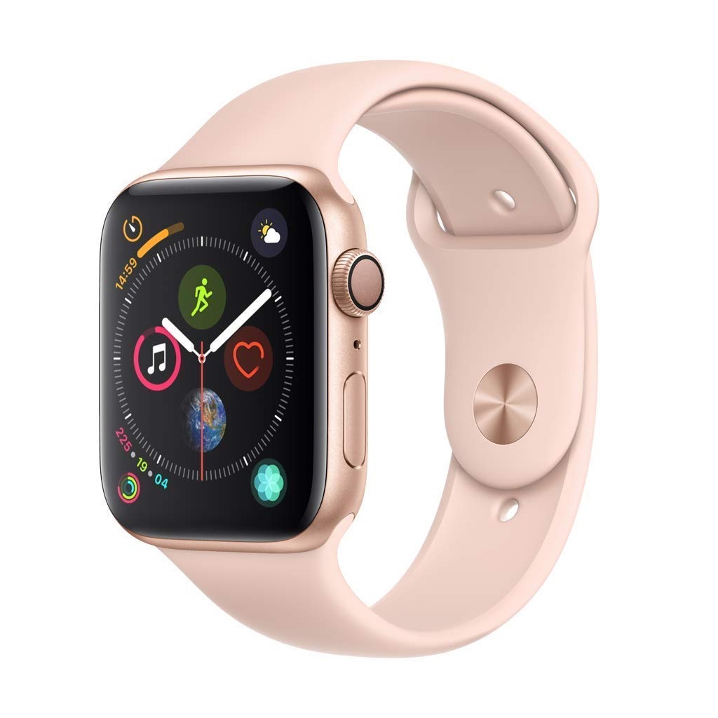 玫瑰金/银色好价！【美亚自营】Apple Watch Series 4代苹果手表 GPS版 44mm 铝合金运动款 $414.99（约2777元）