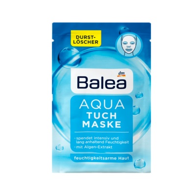 Balea 芭乐雅 Aqua海洋水动力高效保湿面膜 20片 €10（约78元）