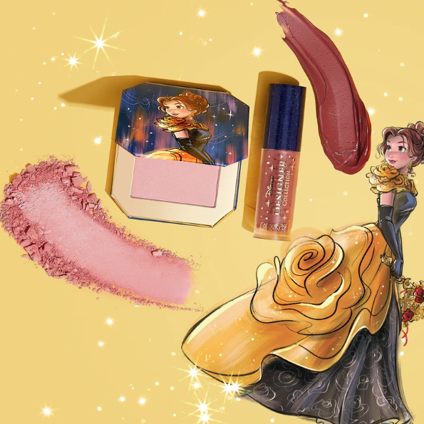 ColourPop 官网 迪士尼合作系列贝尔公主礼盒 $15（约104元）