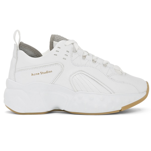 【SSENSE 独家】Acne Studios 白色 Manhattan 运动鞋 $555（约3845元）