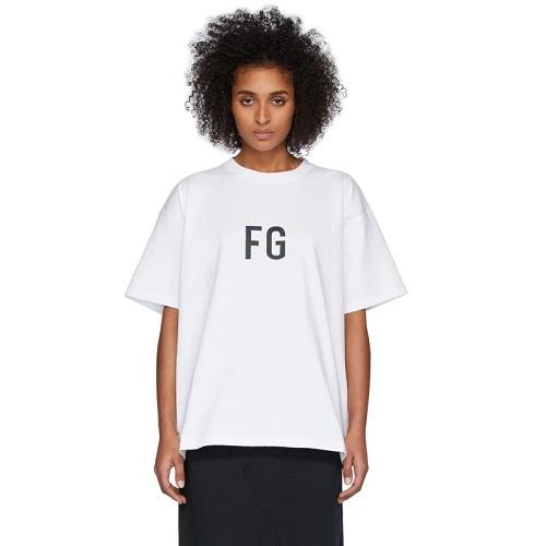 Fear of God 白色 'FG' logo T恤 $188（约1321元）
