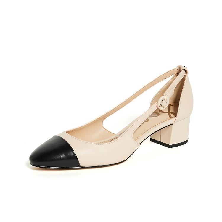 【常见码有货】Sam Edelman Leah 包头浅口鞋 $84（约593元）