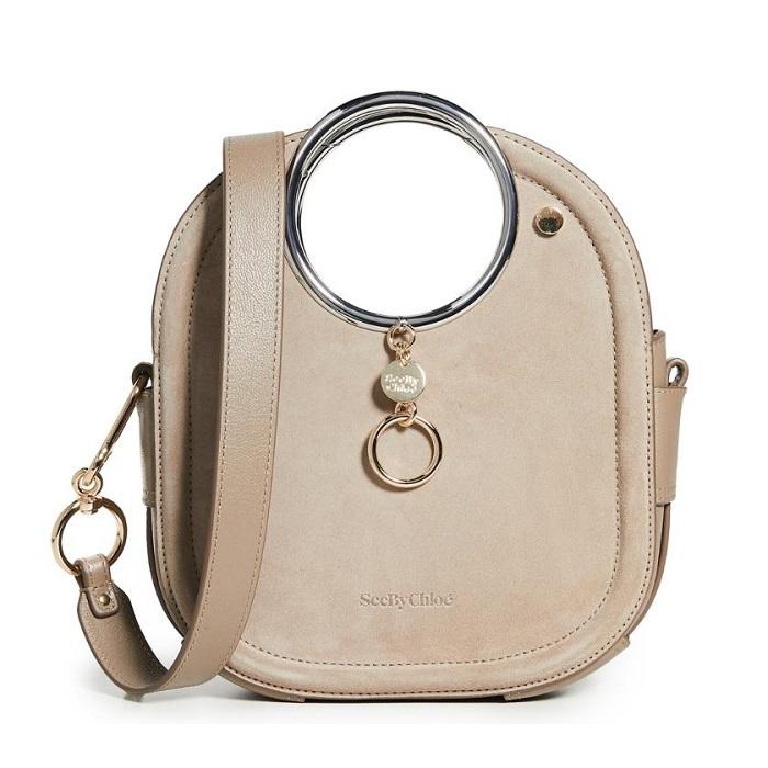 See by Chloe Mara 灰色真皮手提袋 $325.5（约2300元）