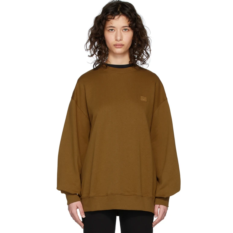 Acne Studios 棕色廓形卫衣 $166（约1173元）