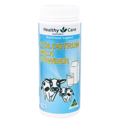 【热卖】Healthy Care 牛初乳奶粉 300g 18.65澳币（约93元）