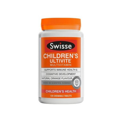 【6折】Swisse 儿童专用复合维生素咀嚼片  120片 14.95澳币（约75元）