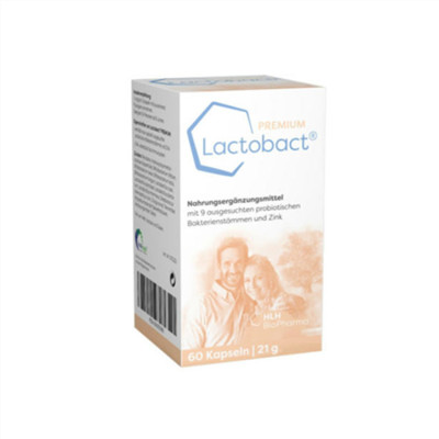 Lactobact Premium 成人有机浓缩益生菌胶囊 60粒 €35.85（约280元）