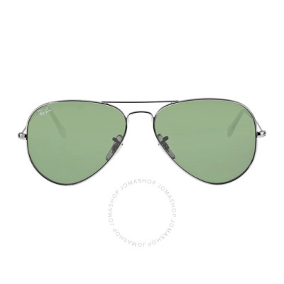 降价！Ray-Ban 雷朋 飞行员眼镜58mm 绿色镜片<br />       4.2折 $66.82（约420元）