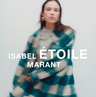 Isabel Marant etoile: 全线限时8.5折<br />       收大热格纹外套和logo卫衣