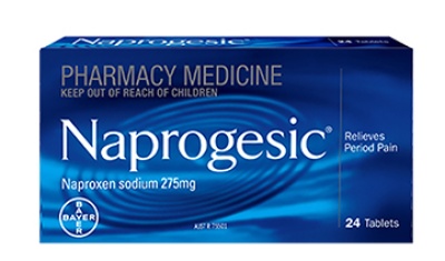 Naprogesic 痛经缓释片 24片<br />       8.7折 11.95澳币