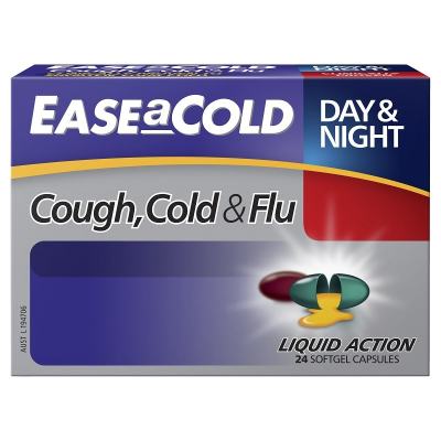 Ease A Cold 缓解抗感液体胶囊 24粒<br />       8.3折 14.95澳币