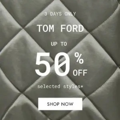 Mytheresa：Tom Ford 超强私密闪促 西装、针织衫、高跟鞋等经典款都有<br />       低至5折+限时免邮