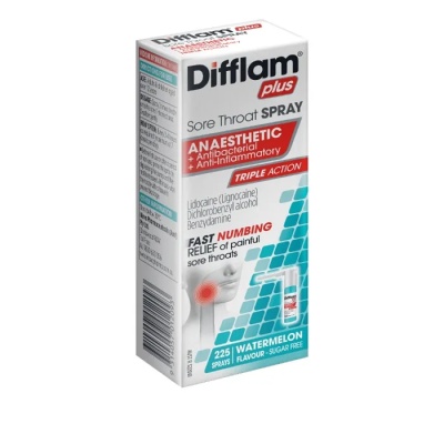 Difflam 舒缓咽痛喷雾 加强版 30ml<br />       7.6折 14.5澳币