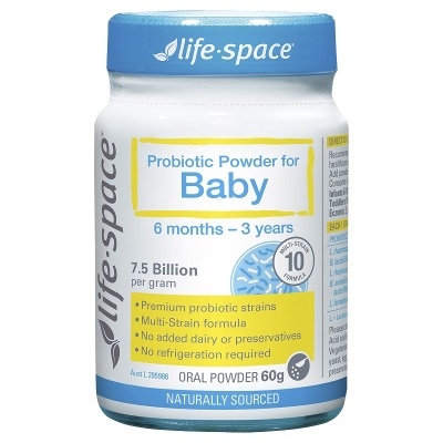 Life Space 婴儿益生菌粉 60g（6月-3岁）<br />       6.9折 35.95澳币