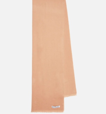 ACNE STUDIOS 驼色羊毛围巾<br />       8折 $110.4（约762元）