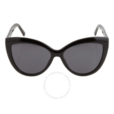 JIMMY CHOO 黑色猫眼墨镜<br />       2.1折 $62.99（约440元）