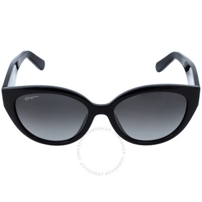 SALVATORE FERRAGAMO Grey 猫眼墨镜<br />       1.9折 $60.19（约423元）