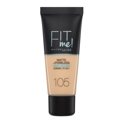 【单件含税】Maybelline New York Fit Me! 哑光不晕染遮瑕粉底液 31ml<br />       ￡8.99