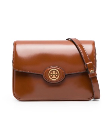 美站好价！Tory Burch Robinson 棕色豆腐包<br />       8.5折 $340（约2453元）