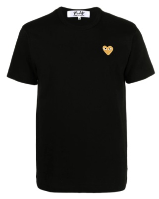 港站好价！CDG Play 黑色金色爱心T恤<br />       455港币（约409元）