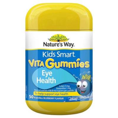 Nature's Way 佳思敏 儿童叶黄素抗蓝光护眼软糖 50粒 4岁以上<br />       7.3折 18.95澳币