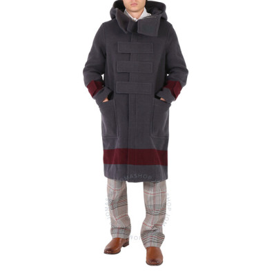BURBERRY 深炭棕色男士粗呢大衣<br />       1.5折 $626.98（约4474元）