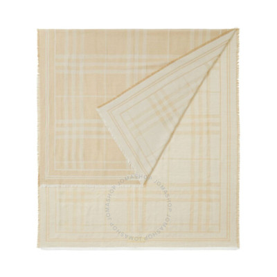 BURBERRY 格纹羊毛混纺围巾<br />       6折 $338.88（约2418元）