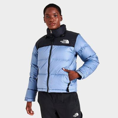 THE NORTH FACE 北面 1996 RETRO 女款羽绒服 蓝色拼接<br />       7折 $225（约1600元）