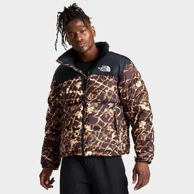 THE NORTH FACE 1996 RETRO NUPTSE 男士豹纹拼接羽绒服<br />       7折 $232.5（约1653元）