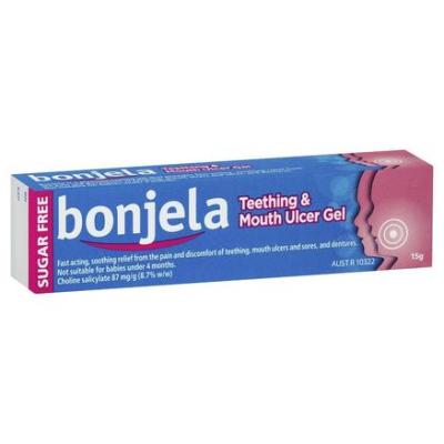 Bonjela 婴儿出牙缓释凝胶 15g<br />       9.5折 9.5澳币