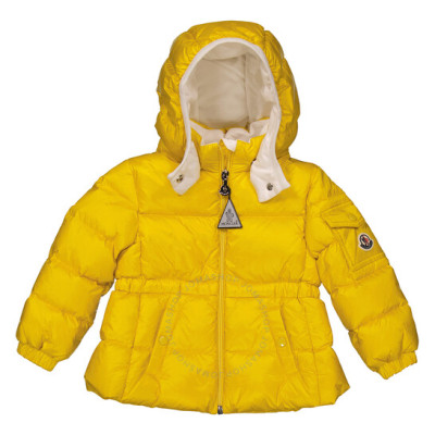 MONCLER KIDS 鹅黄色 Sayna 羽绒夹克<br />       3.6折 $205（约1464元）