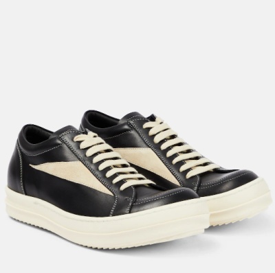 RICK OWENS Vintage 黒白运动鞋<br />       7折 €430（约3200元）