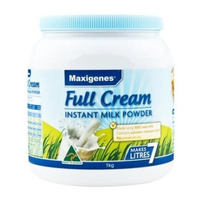 Maxigenes 美可卓蓝胖子 全脂成人奶粉 1KG<br />       8折 18.5澳币