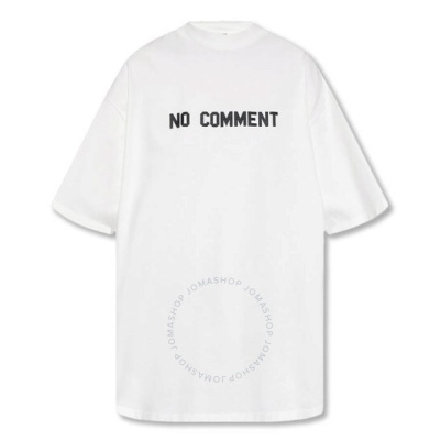 BALENCIAGA 白色 No Comment T恤<br />       2.6折 $155.8（约1120元）
