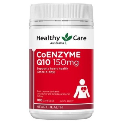 Healthy Care 辅酶Q10胶囊150mg 100粒（保护心脏/增强活力）<br />       9折 38.95澳币