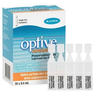 Optive 三重润滑滴眼液 0.4ml 30瓶 无防腐剂<br />       15.5澳币