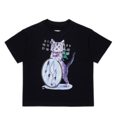 成人可穿！MM6 Maison Margiela 小猫印花童款T恤<br />       8.8折 ￥1162.5